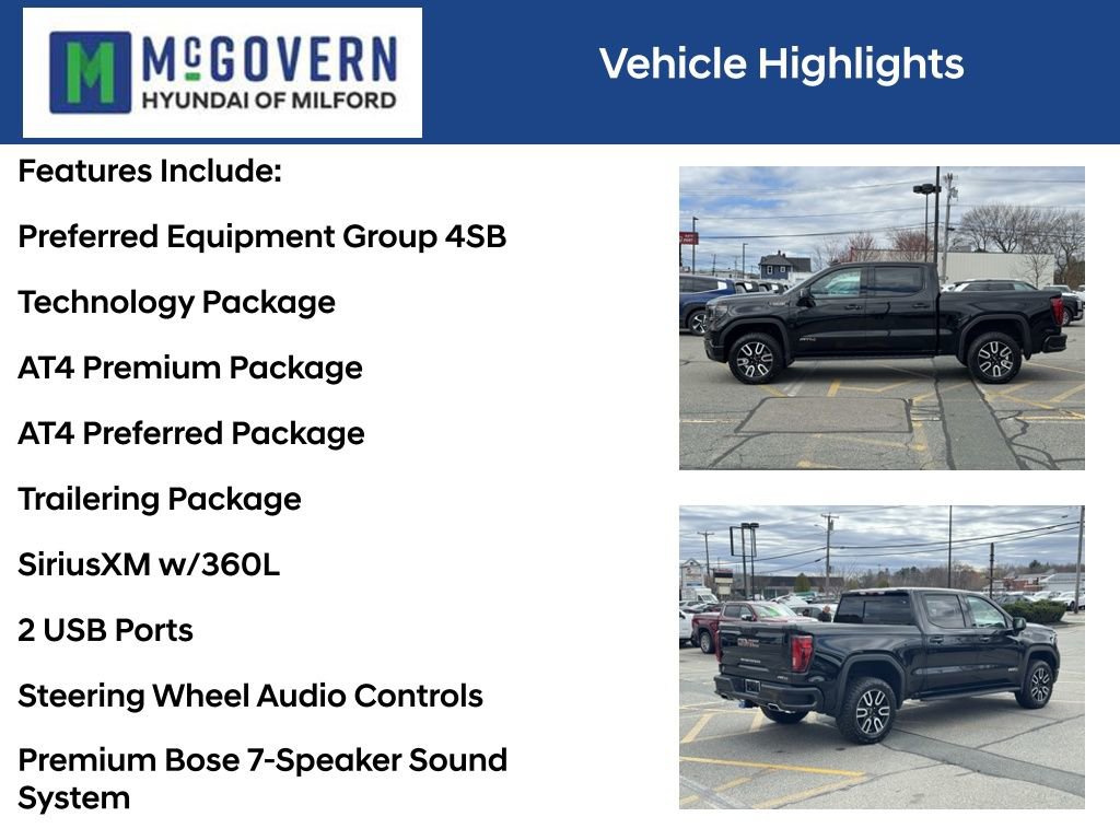 Used 2023 GMC Sierra 1500 AT4 w/ AT4 Premium Package image 4