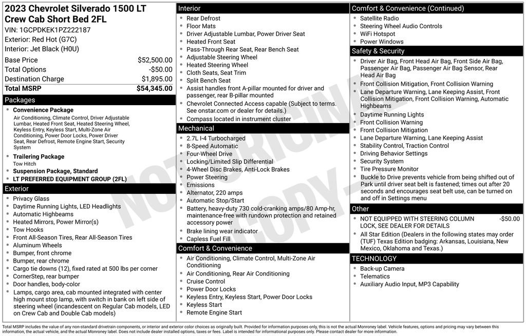 Used 2023 Chevrolet Silverado 1500 LT AWD/4WD image 8