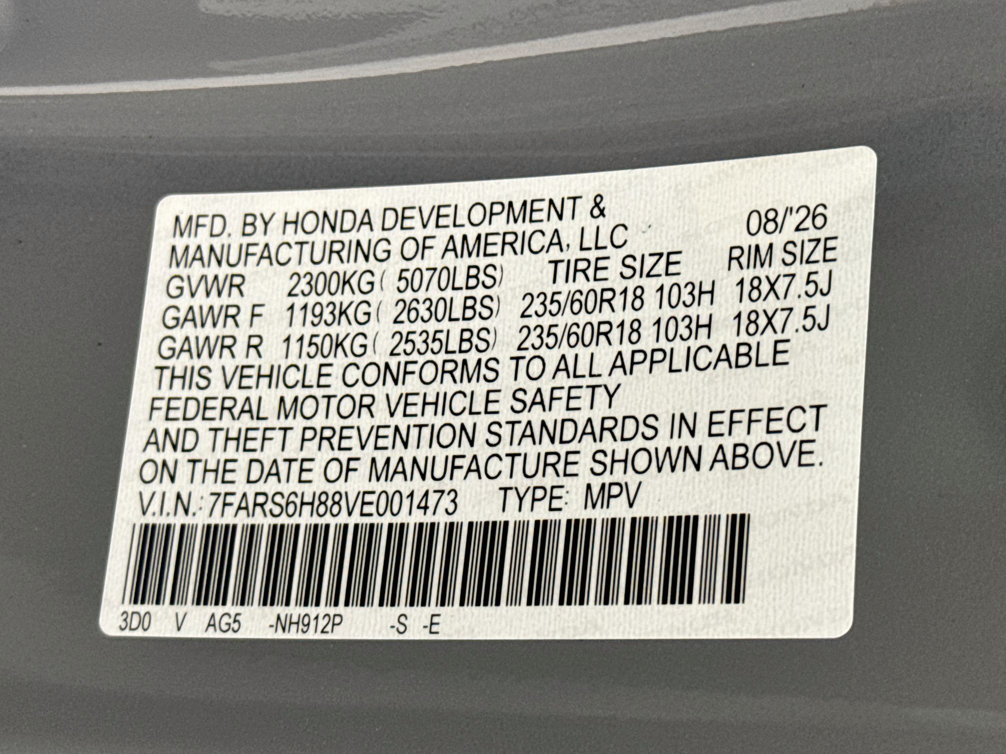 New 2027 Honda CR-V Sport-L image 31