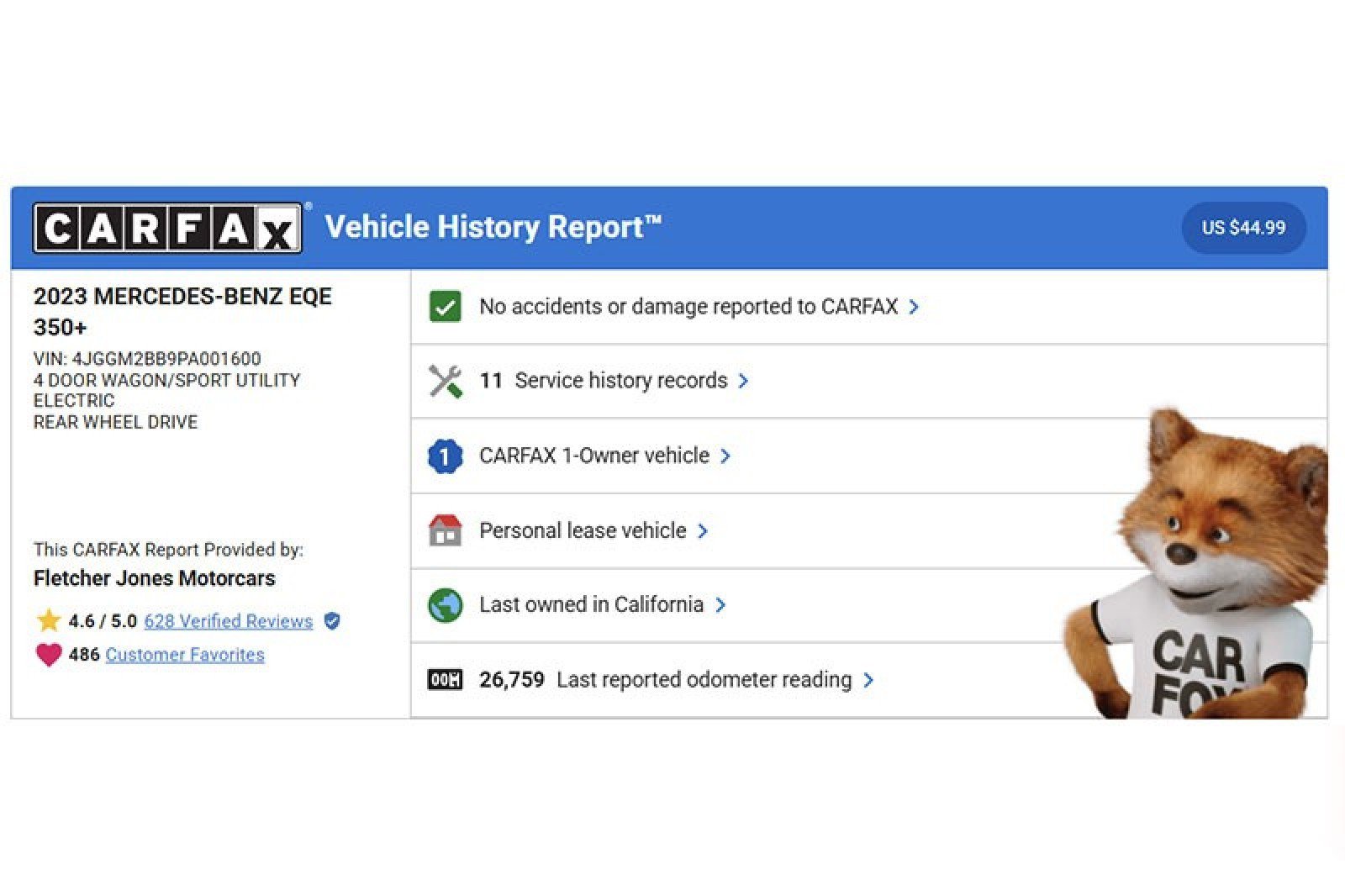 Used 2023 Mercedes-Benz EQE 350+ SUV image 2