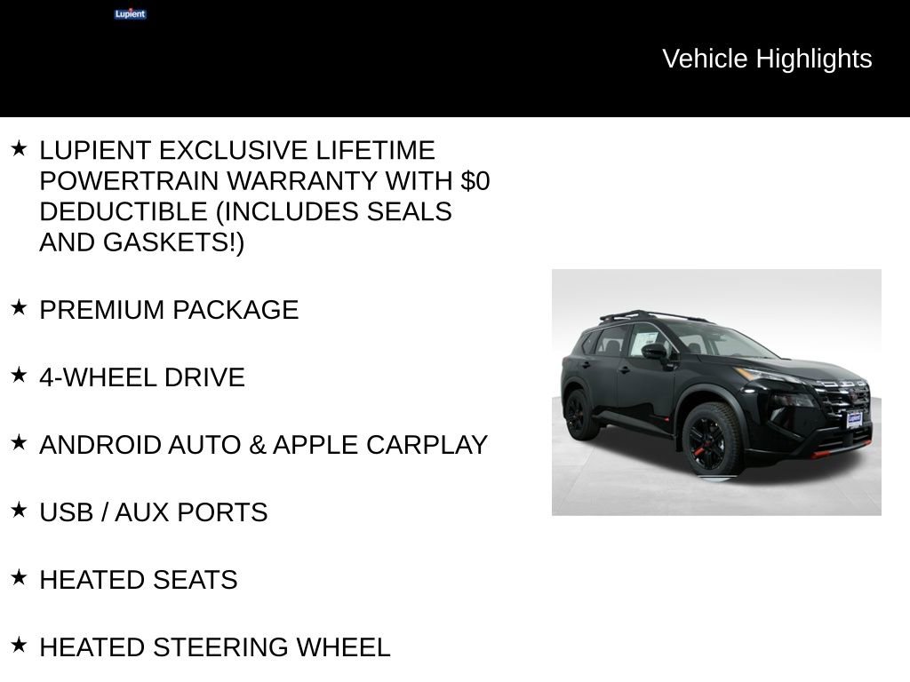 Used 2026 Nissan Rogue SV w/ Rock Creek Premium Package image 5