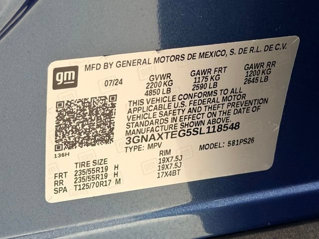 Certified 2025 Chevrolet Equinox RS w/ Safety and Technology Package AWD/4WD image 21