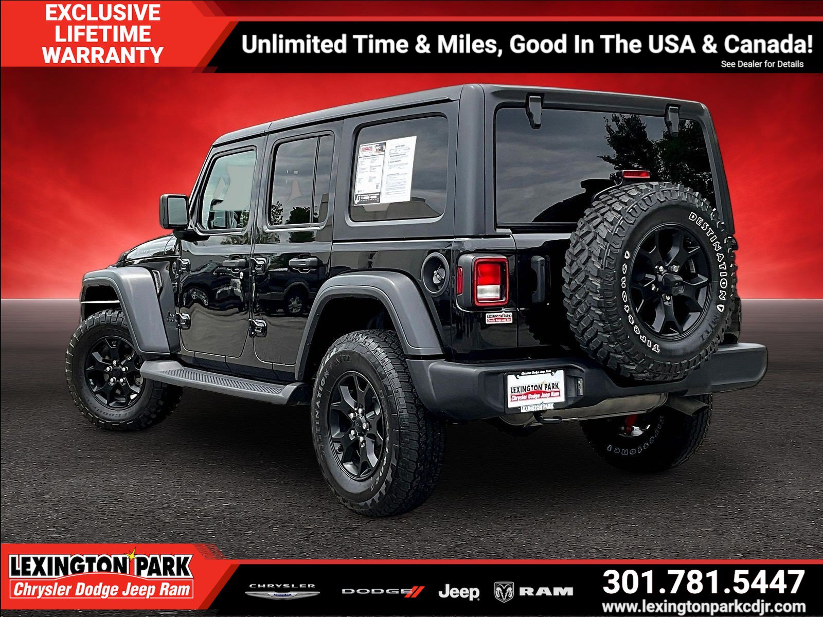 Used 2020 Jeep Wrangler Unlimited Sport AWD/4WD image 4