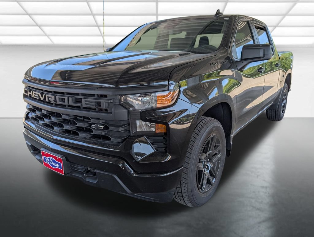 New 2026 Chevrolet Silverado 1500 Custom w/ LPO, Dark Essentials Package RWD image 23