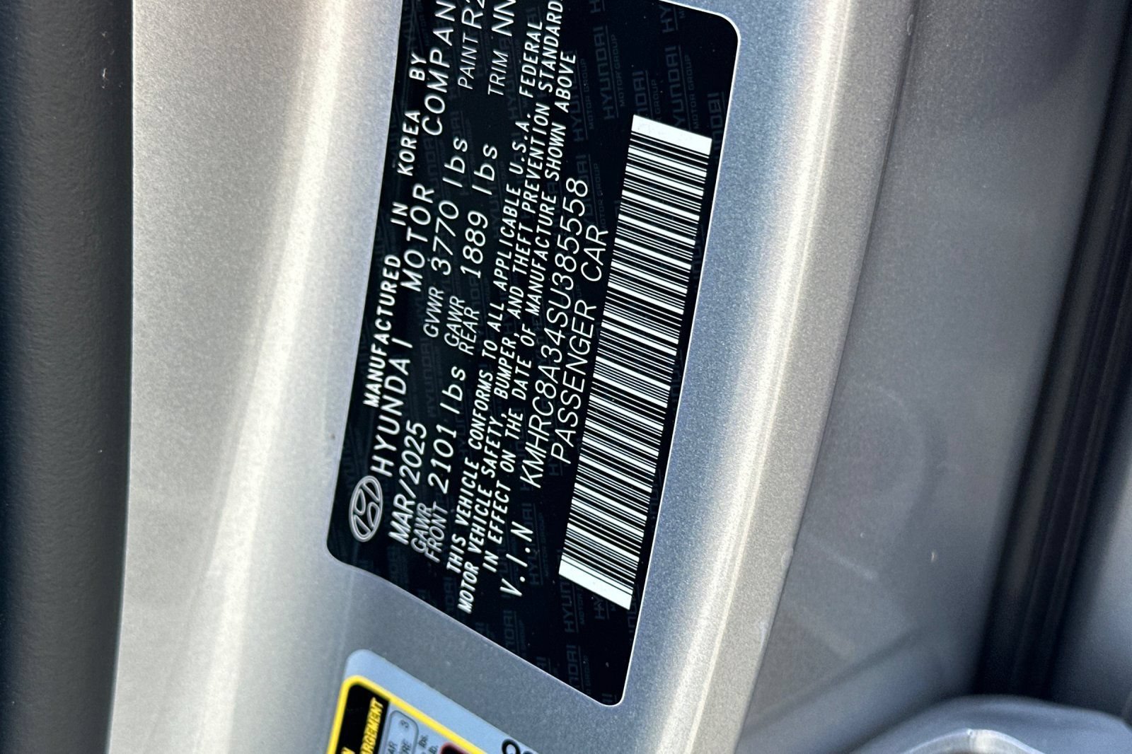 Used 2025 Hyundai Venue SEL FWD image 39