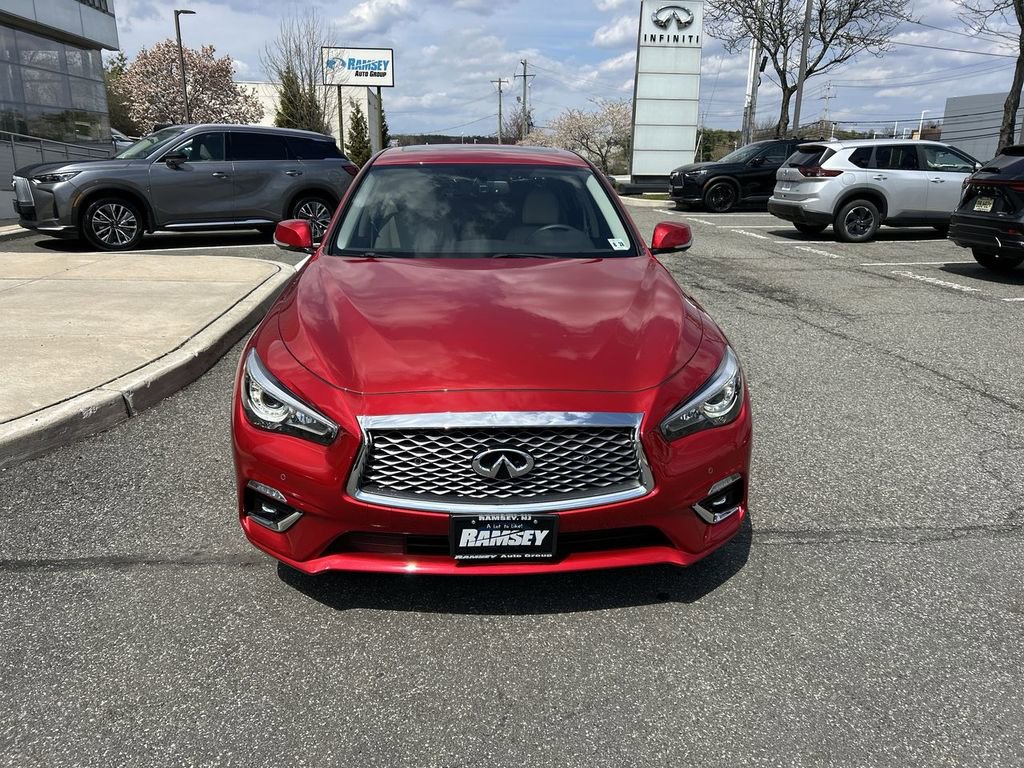 Certified 2023 INFINITI Q50 Luxe w/ Cargo Package image 3