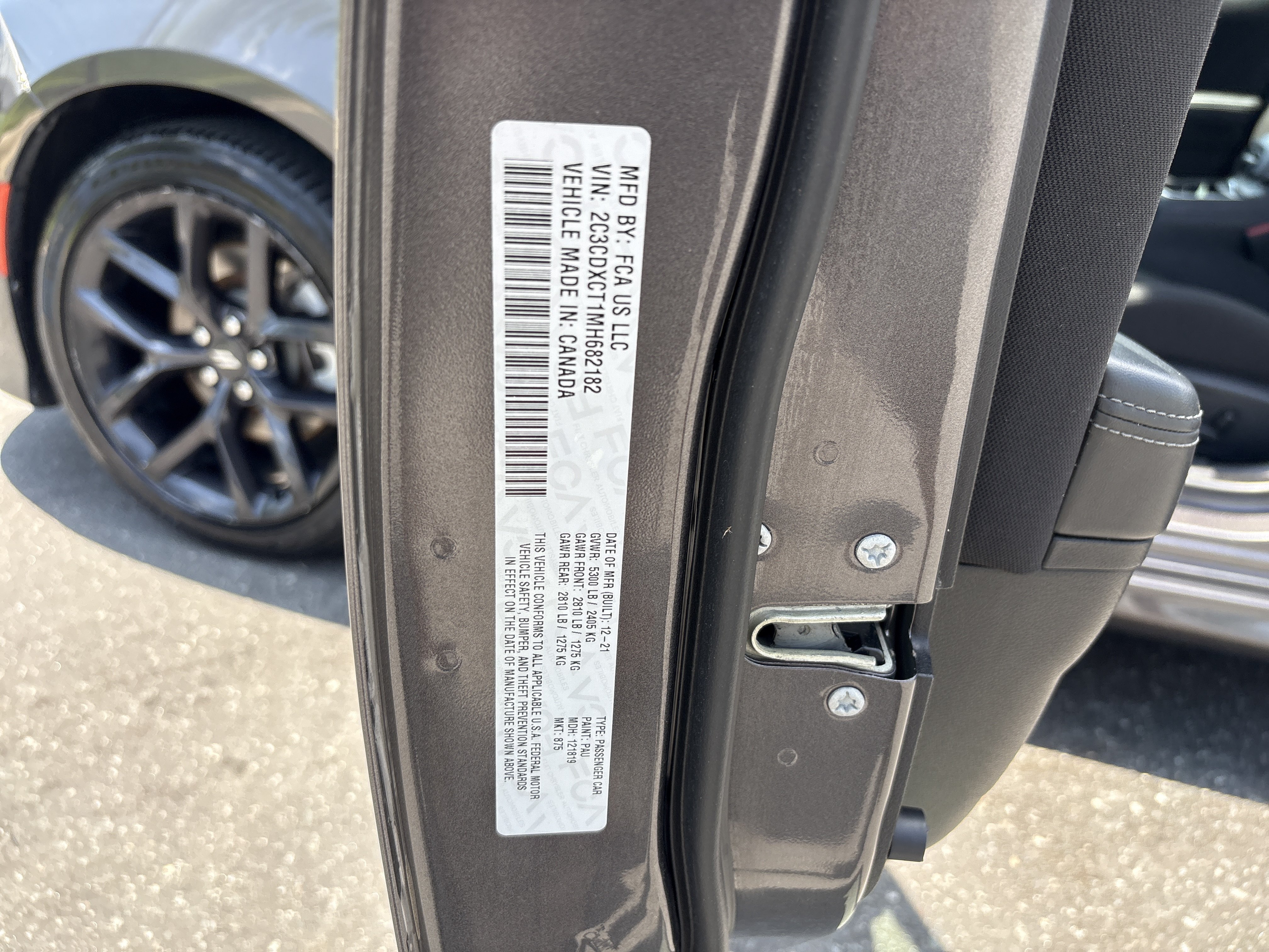 Certified 2021 Dodge Charger R/T w/ Blacktop Package RWD image 35