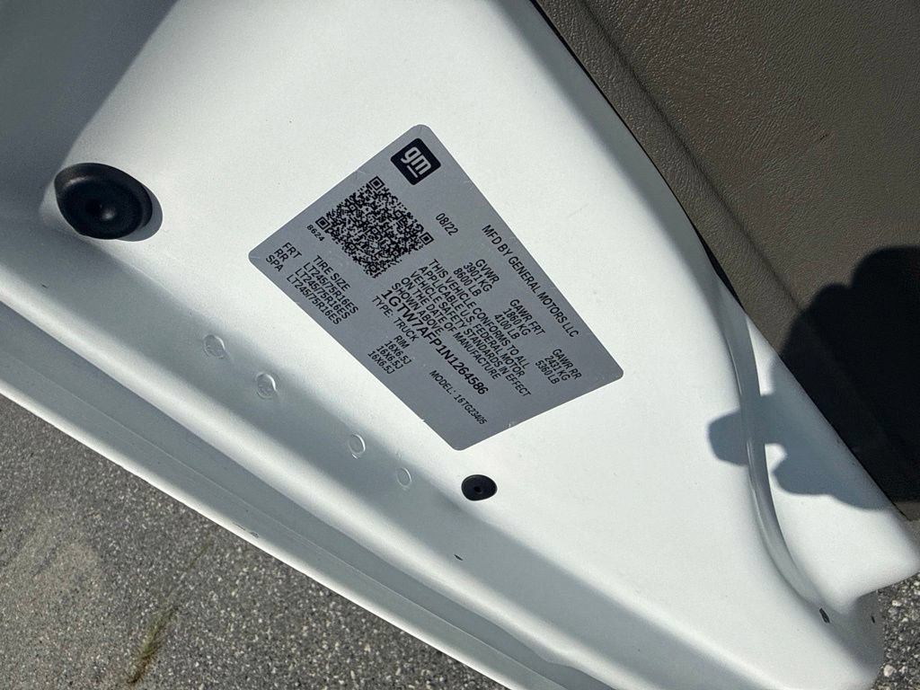 Used 2022 GMC Savana 2500 w/ Driver Convenience Package RWD image 24