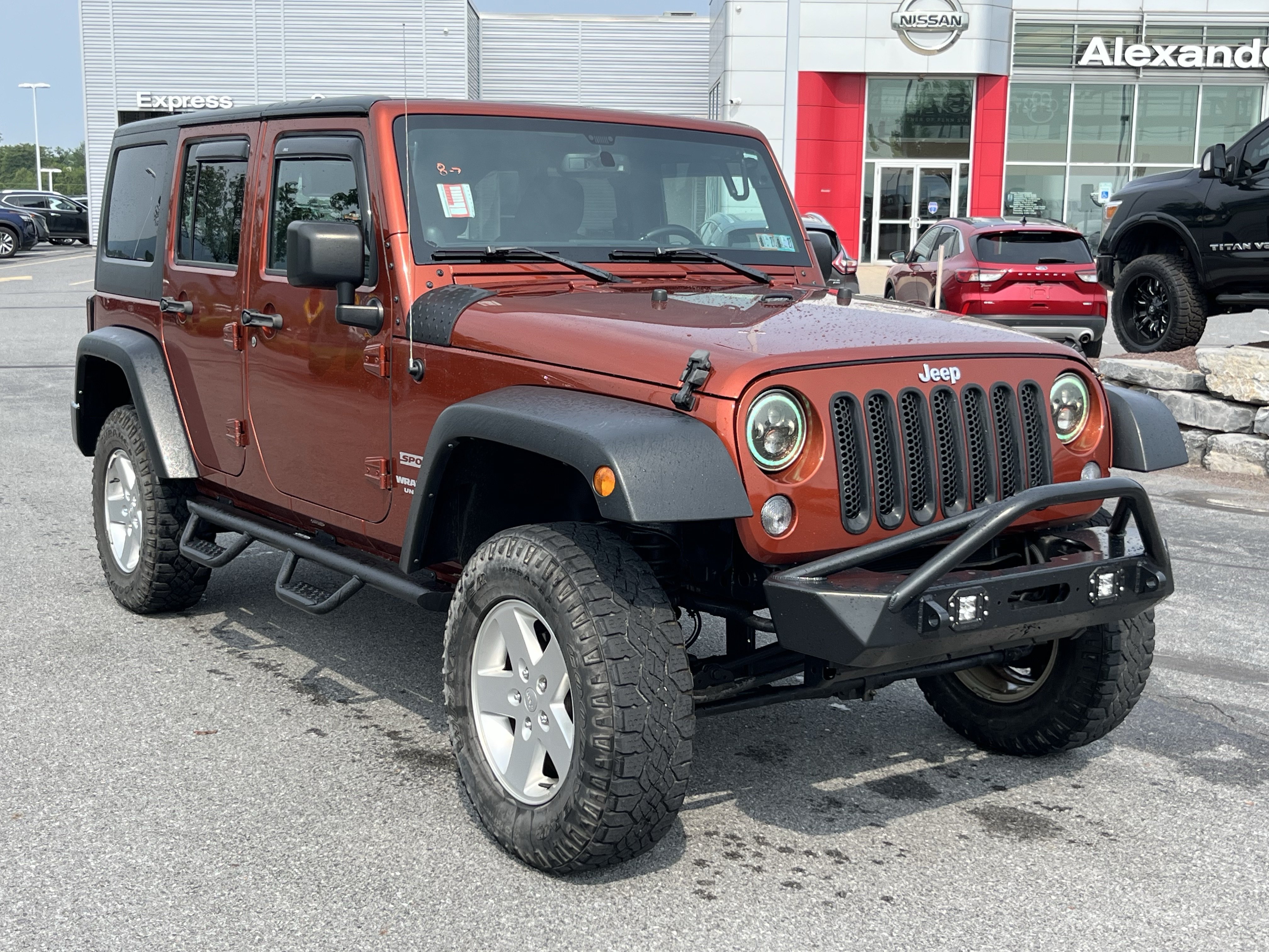 Used 2014 Jeep Wrangler Unlimited Sport w/ Quick Order Package 24S AWD/4WD image 1
