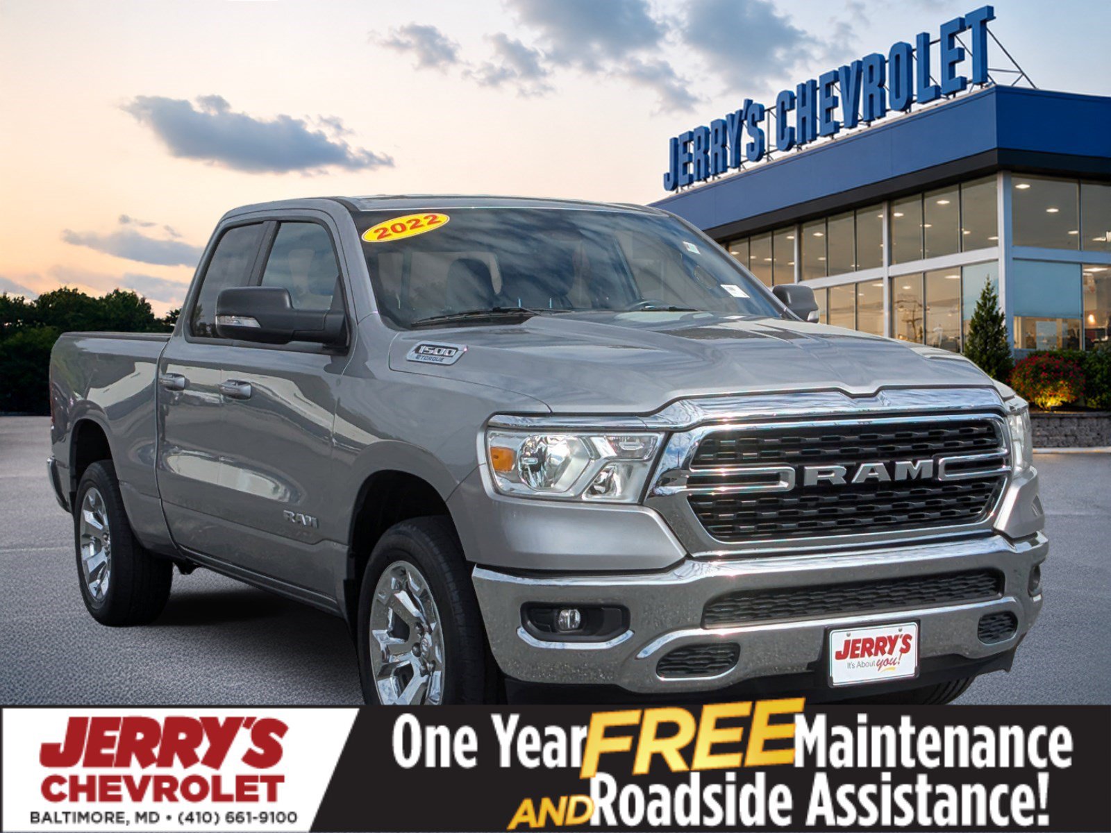 Used 2022 RAM 1500 Big Horn AWD/4WD image 1