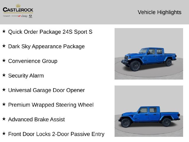New 2026 Jeep Gladiator Sport AWD/4WD image 2