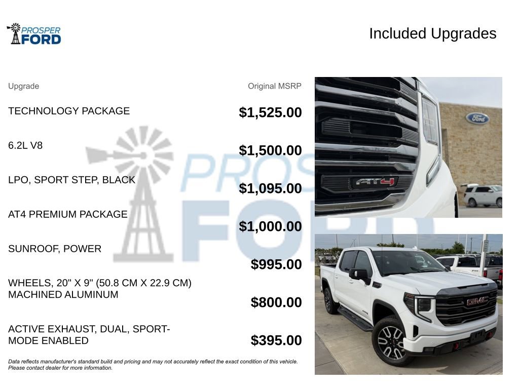 Used 2024 GMC Sierra 1500 AT4 w/ Technology Package AWD/4WD image 3