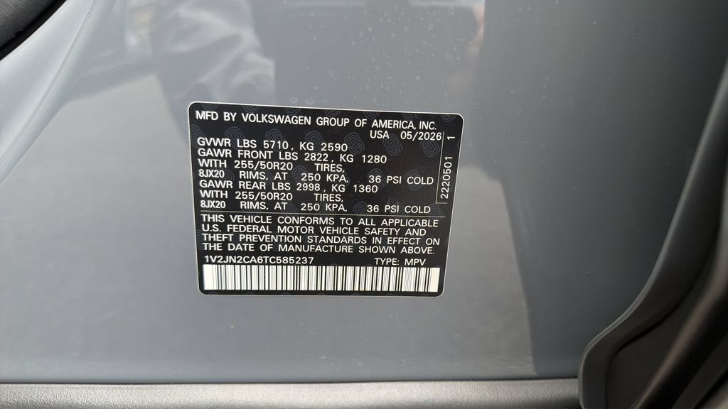 New 2026 Volkswagen Atlas SE FWD image 25