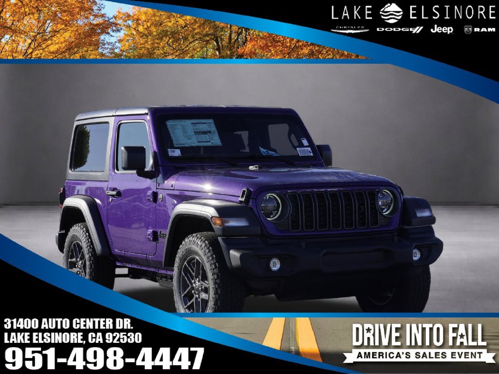 New 2026 Jeep Wrangler Sport AWD/4WD 360° Tour