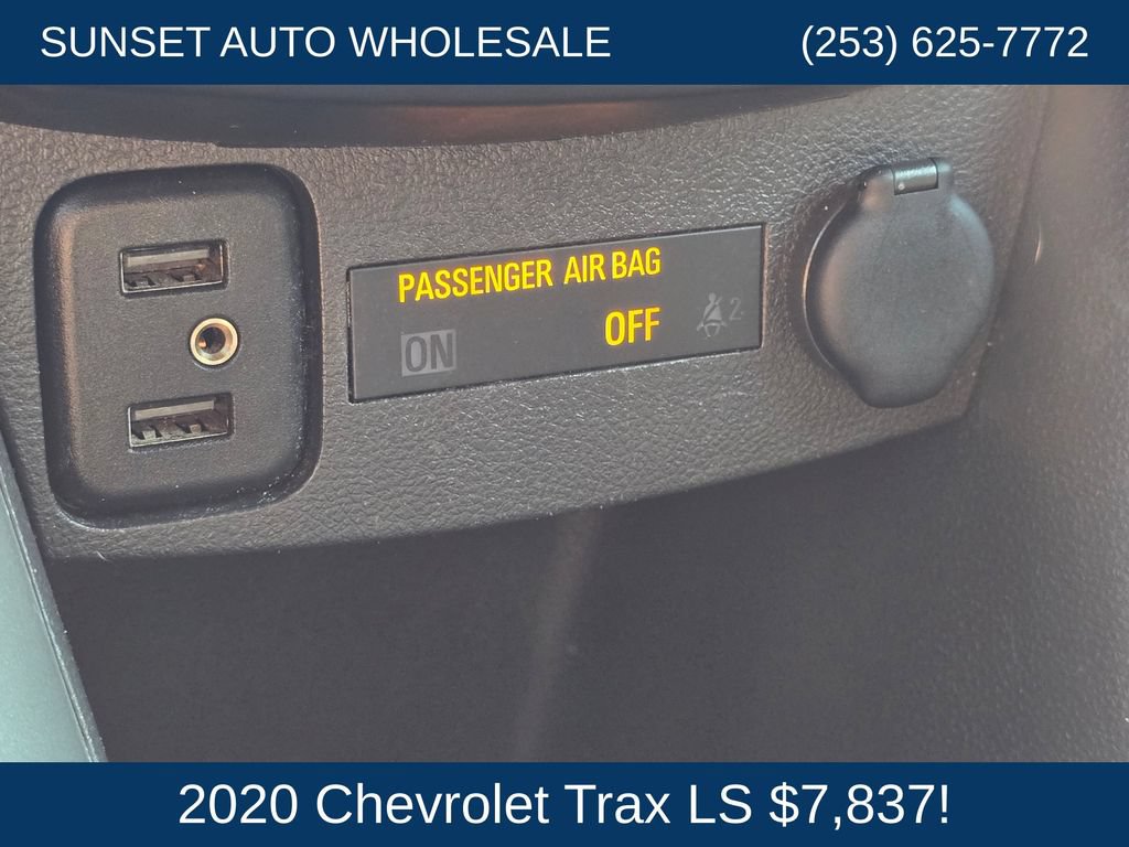 Used 2020 Chevrolet Trax LS w/ Tint and Cruise Package FWD image 33