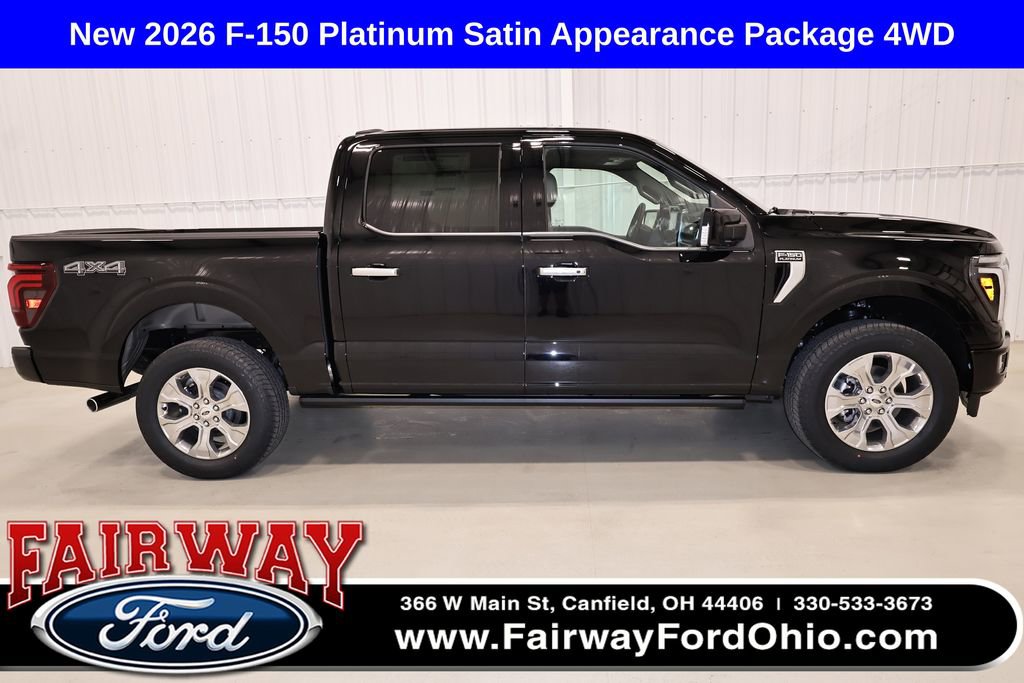 New 2026 Ford F150 Platinum