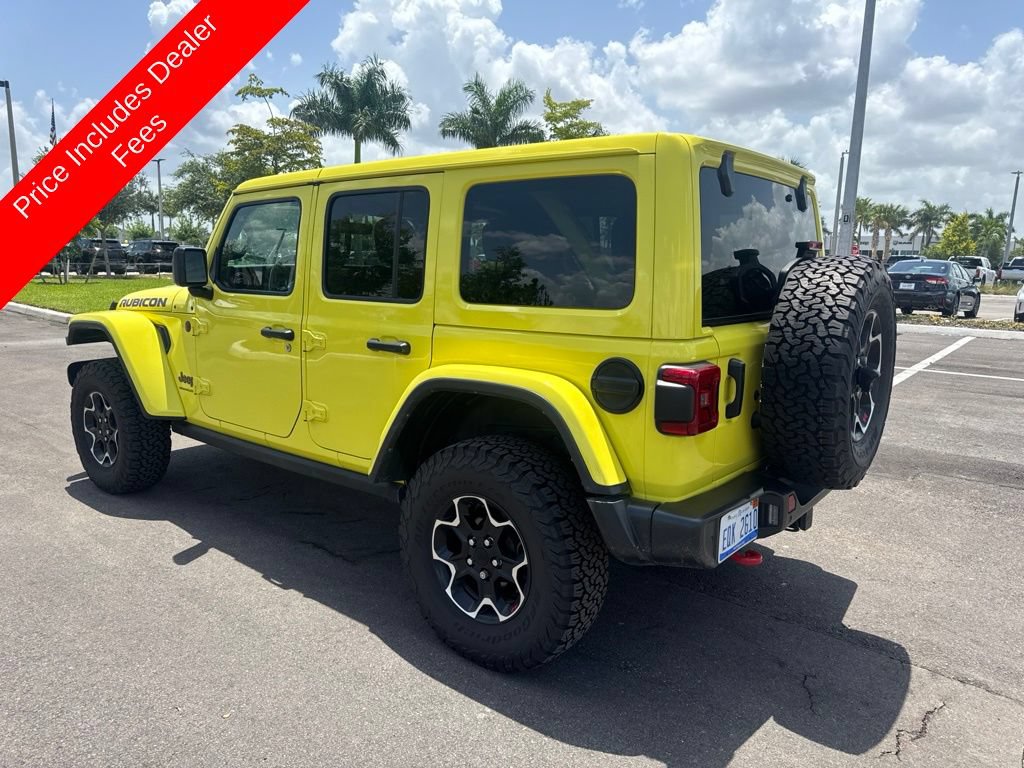 Used 2023 Jeep Wrangler Unlimited Rubicon w/ LED Lighting Group AWD/4WD image 3