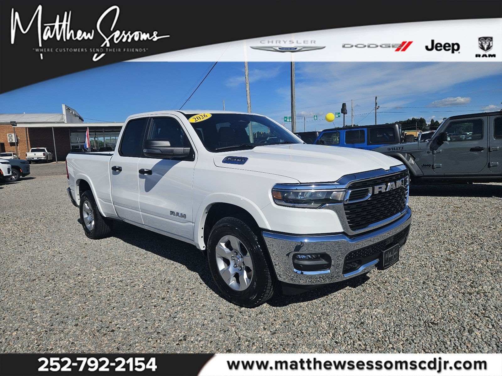 New 2026 RAM 1500 Big Horn