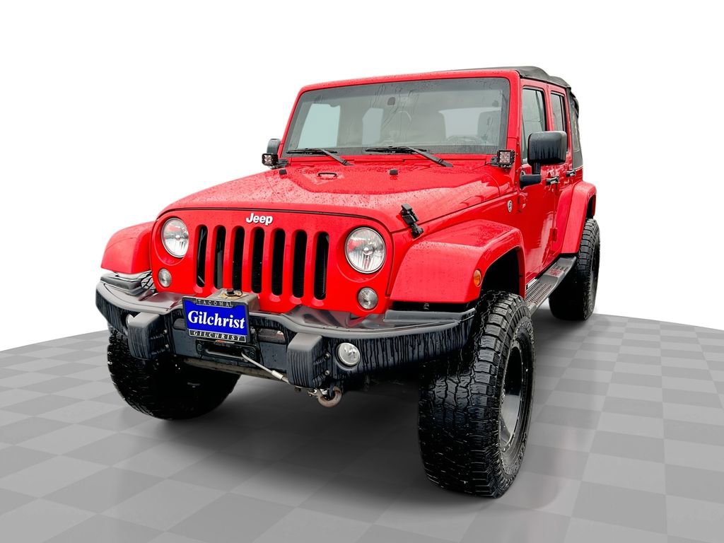 Used 2015 Jeep Wrangler Unlimited Sahara w/ Max Tow Package image 1