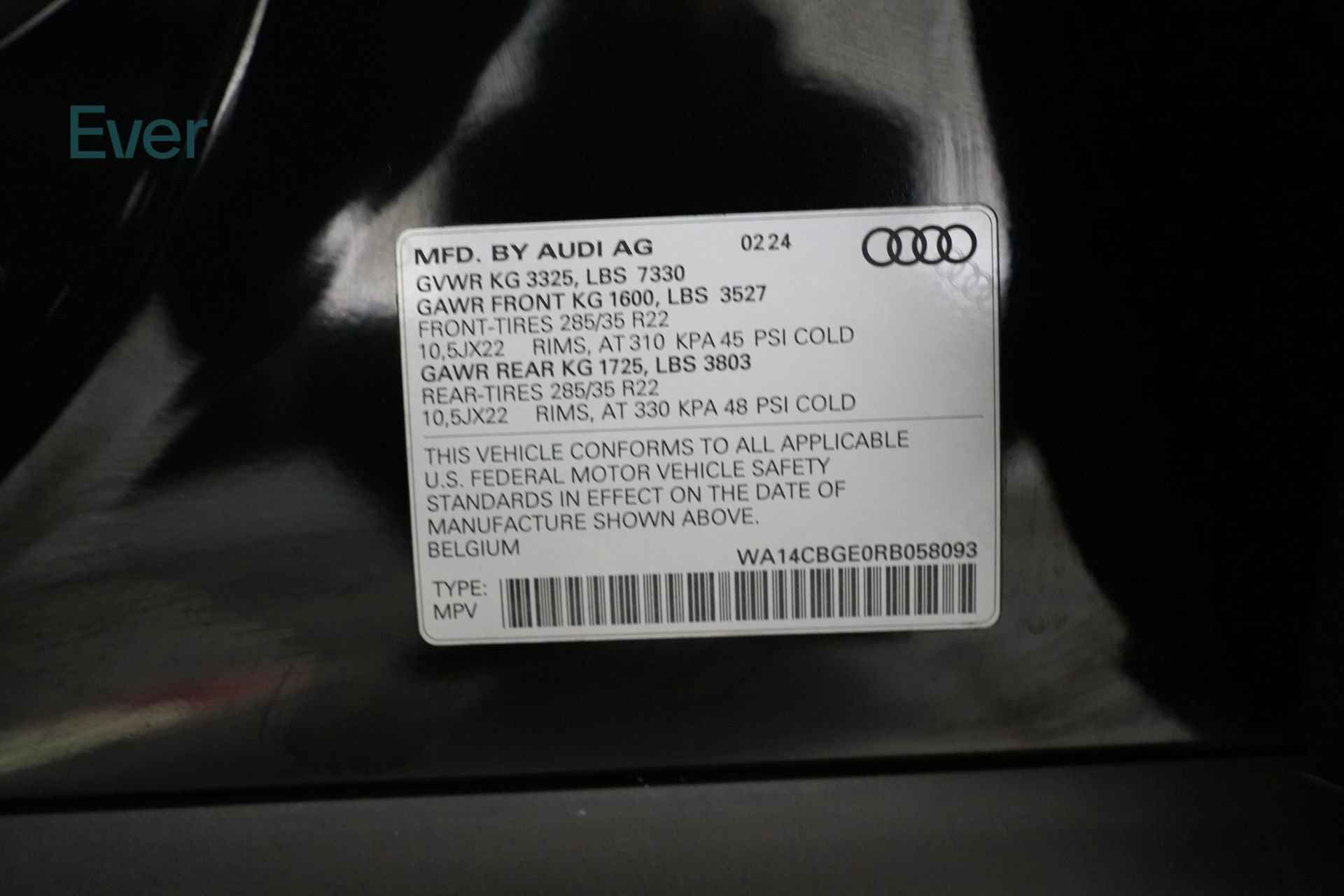 Used 2024 Audi SQ8 e-tron Premium Plus w/ Black Optic Package AWD/4WD image 26