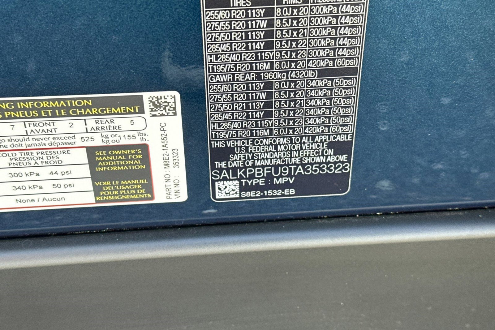 New 2026 Land Rover Range Rover Long Wheelbase SE image 30