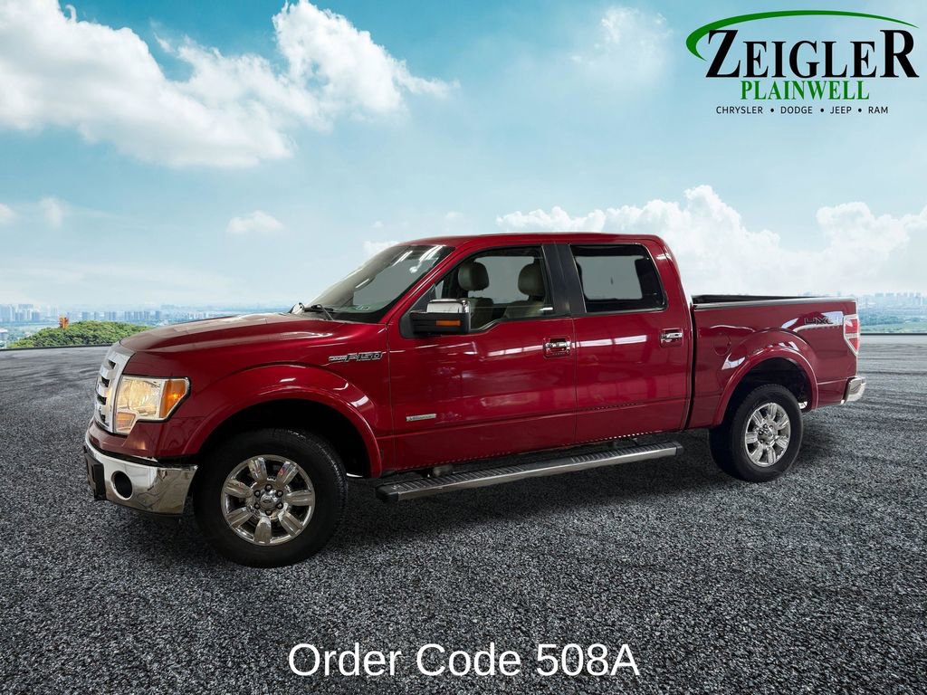 Used 2012 Ford F150 Lariat w/ Lariat Chrome Pkg image 2