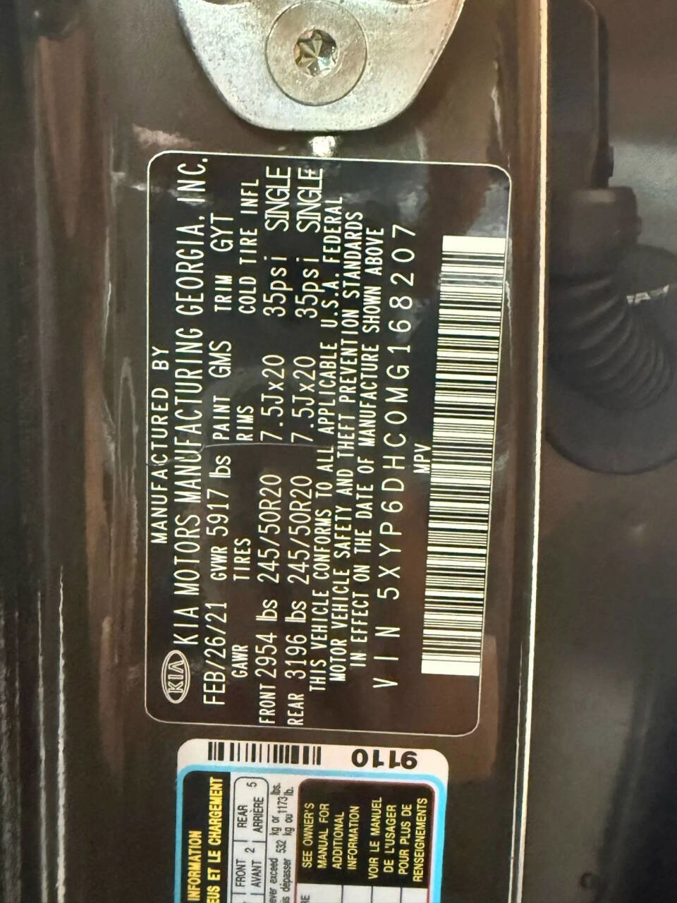 Used 2021 Kia Telluride S AWD/4WD image 27