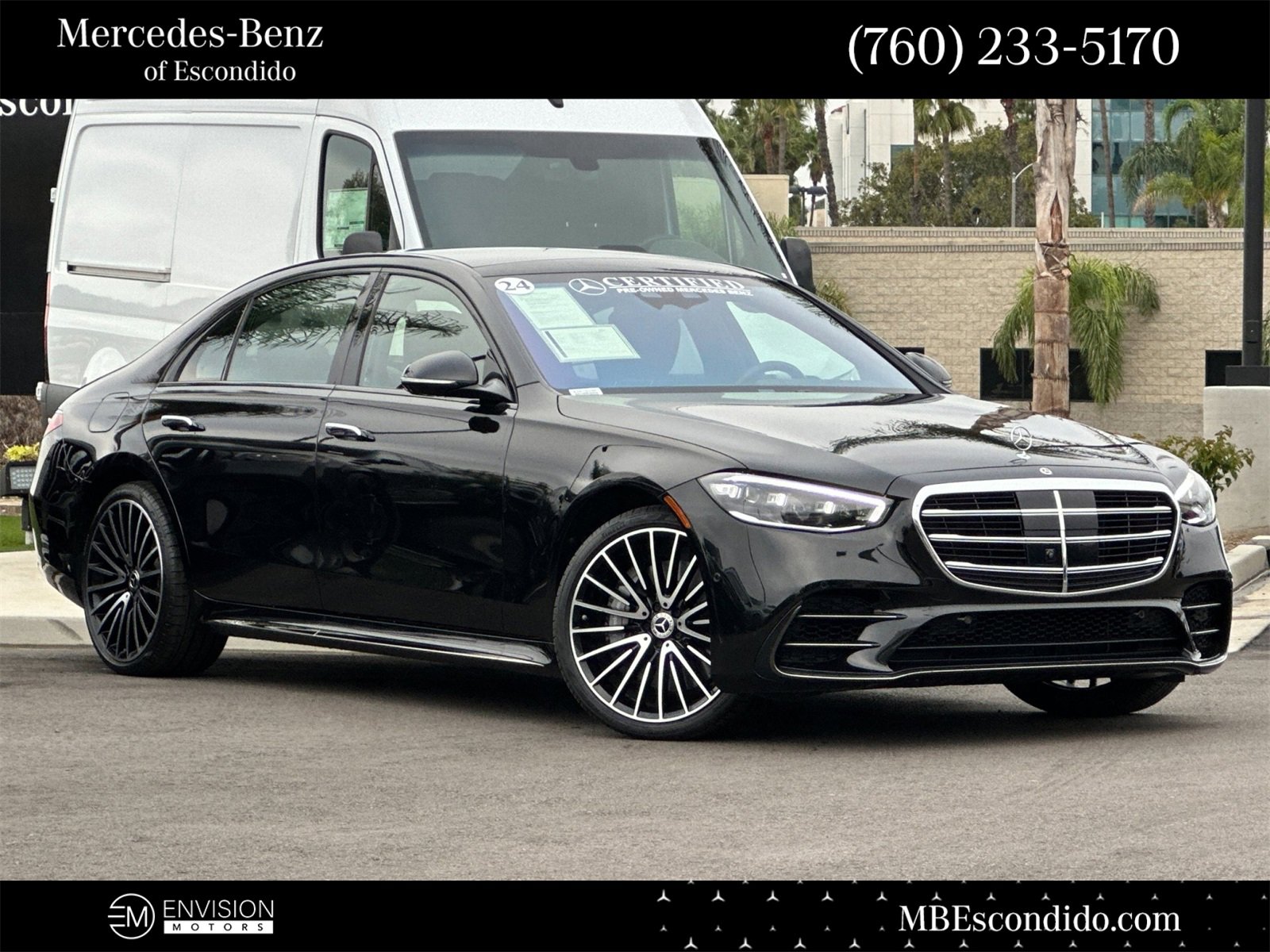 Certified 2024 Mercedes-Benz S 580 4MATIC Sedan