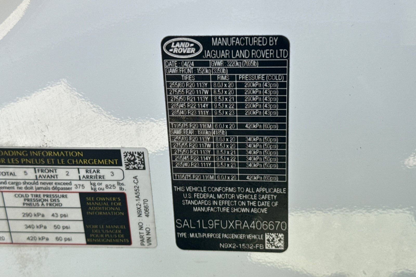 Used 2024 Land Rover Range Rover Sport Dynamic SE image 52