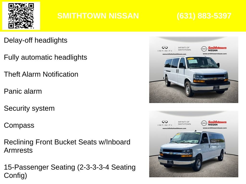Used 2024 Chevrolet Express 3500 LT w/ LT Preferred Equipment Group RWD image 6