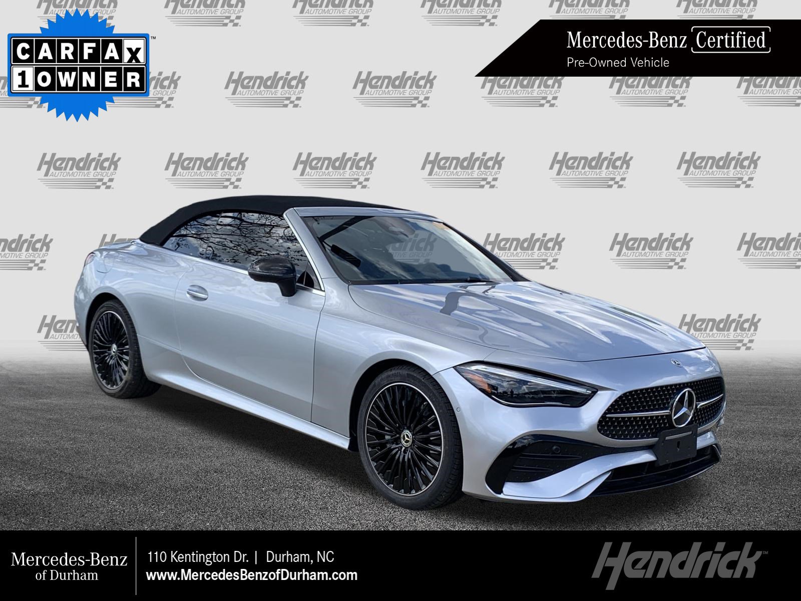 Certified 2025 Mercedes-Benz CLE 300 4MATIC Cabriolet image 1