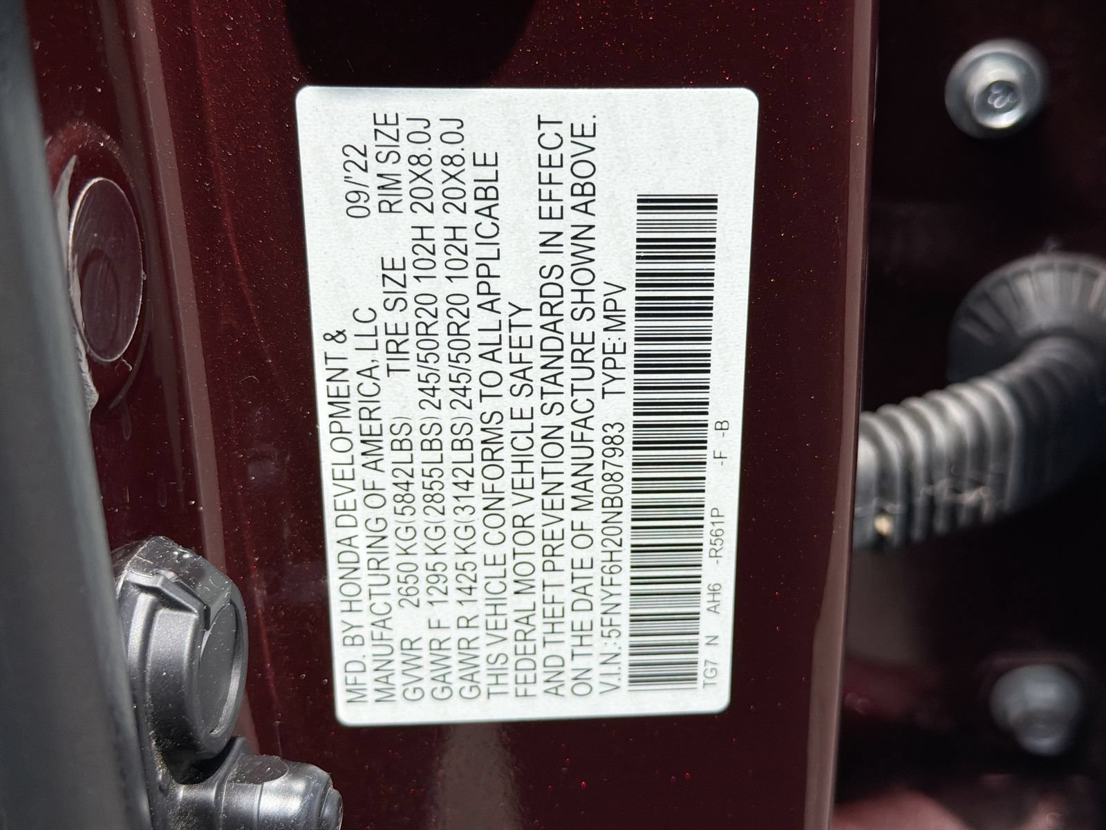 Used 2022 Honda Pilot Special Edition image 36