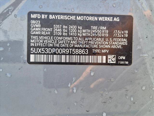 Used 2024 BMW X3 xDrive30i w/ M Sport Package AWD/4WD image 24