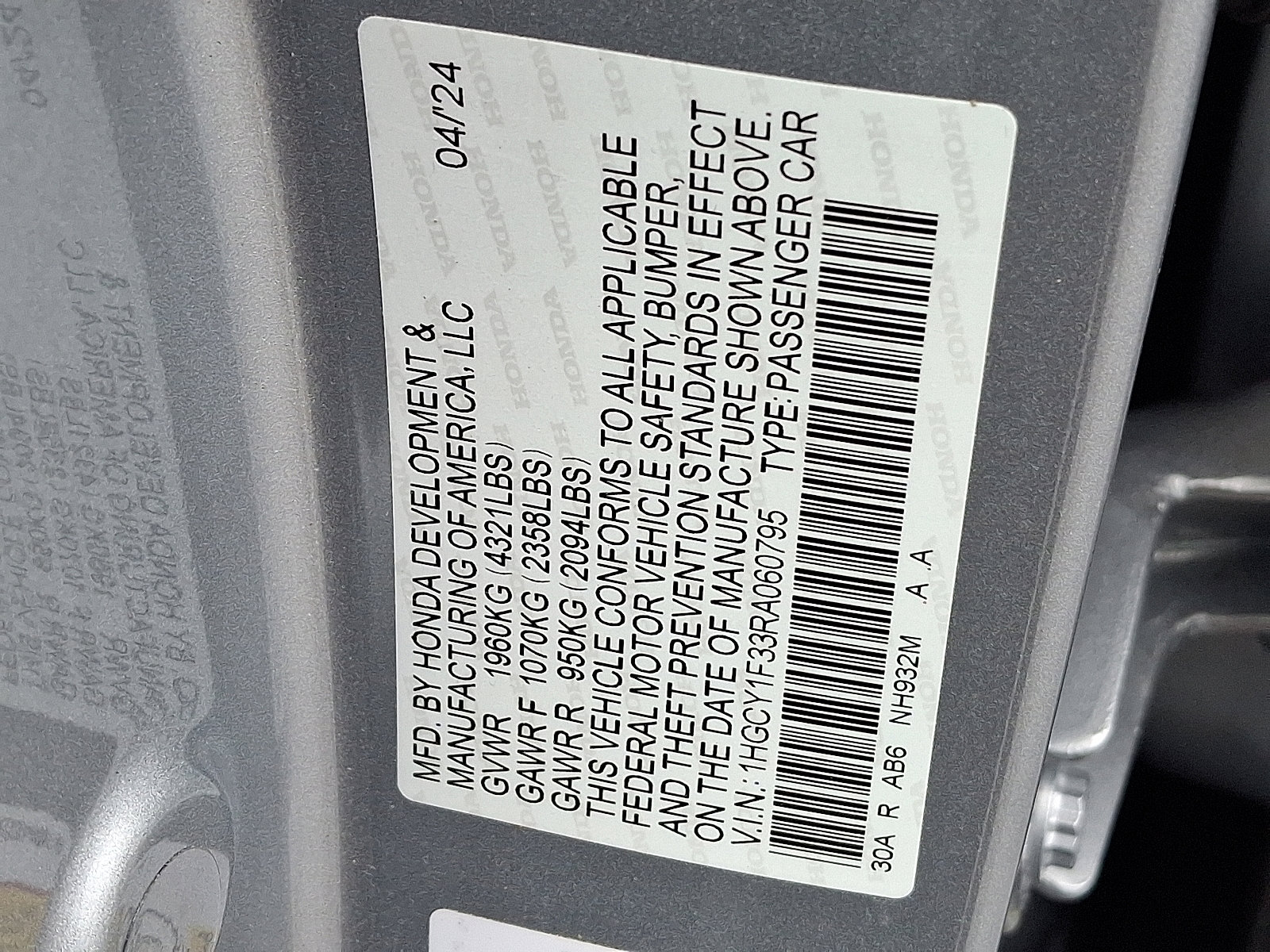 Used 2024 Honda Accord EX image 27