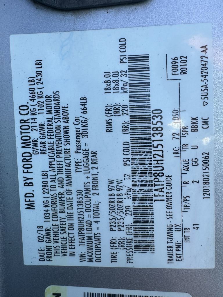 Used 2018 Ford Mustang Premium image 14