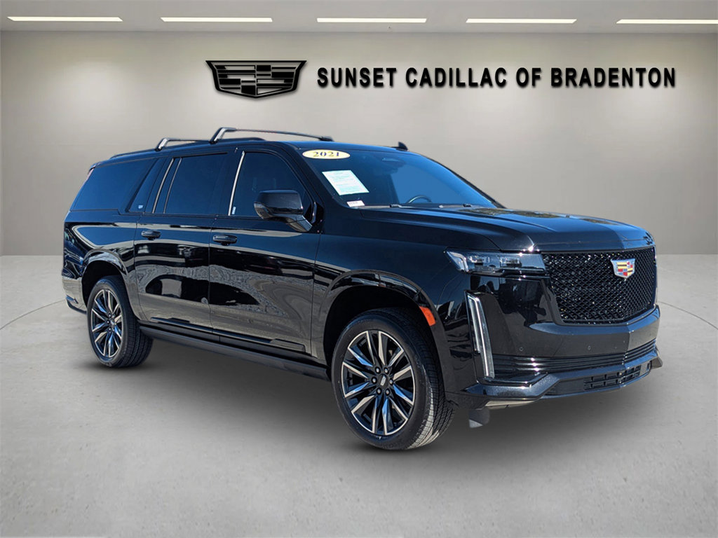 Used 2021 Cadillac Escalade ESV Sport Platinum w/ Heavy-Duty Trailer Package