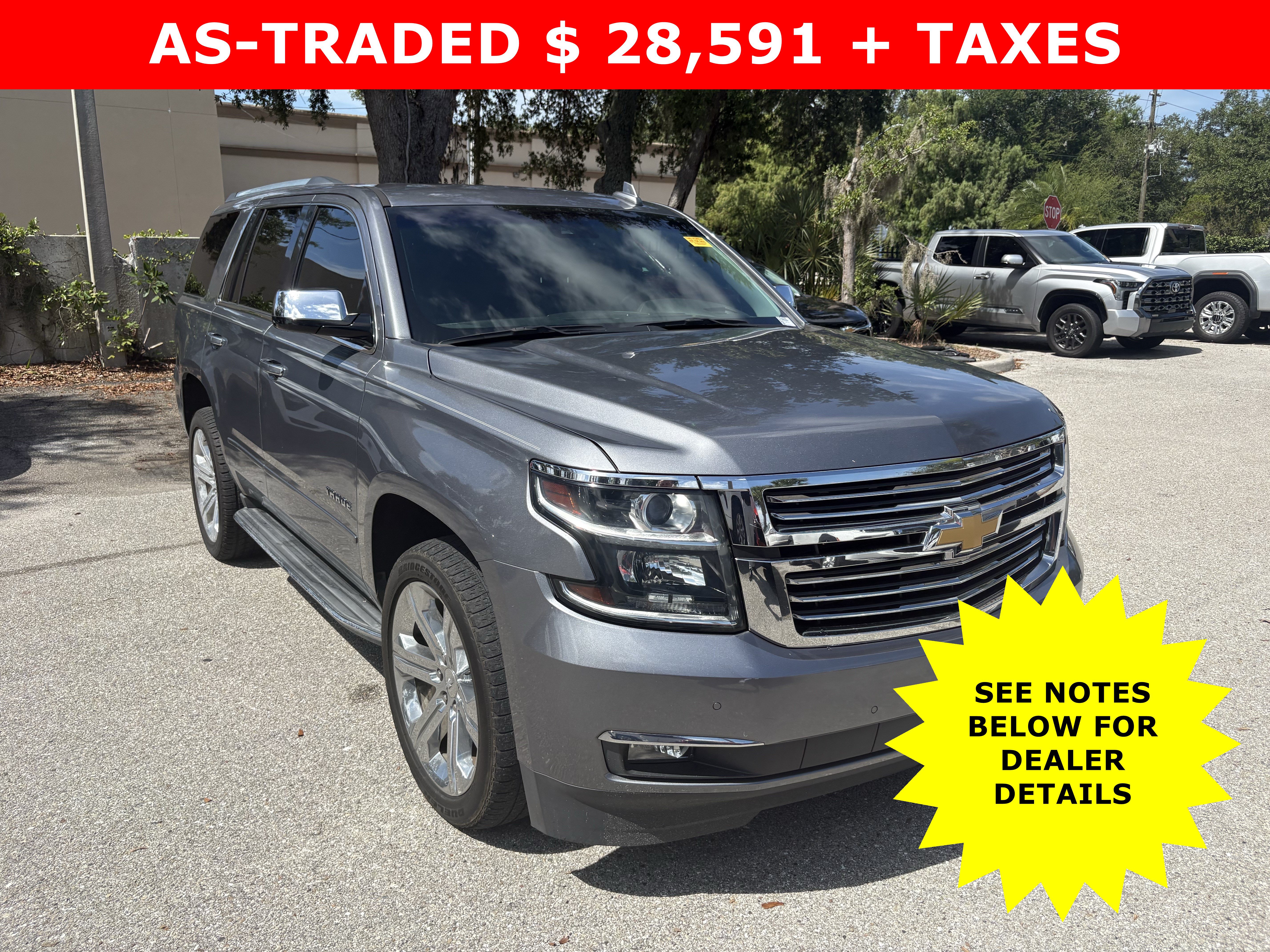Used 2018 Chevrolet Tahoe Premier AWD/4WD image 1