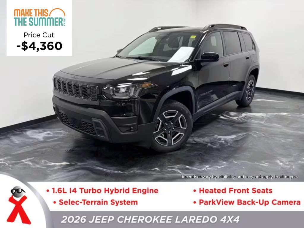 New 2026 Jeep Cherokee Laredo