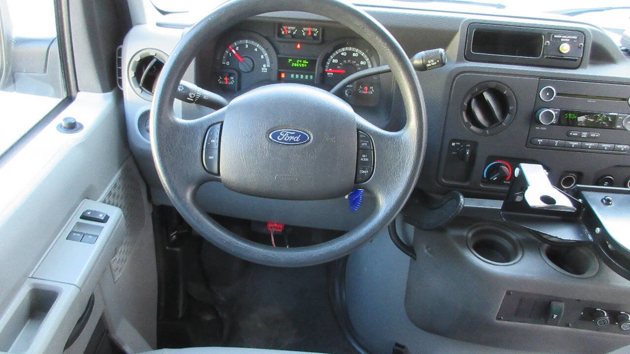 Used 2013 Ford E-350 and Econoline 350 Extended Super Duty w/ PWR Group RWD image 25