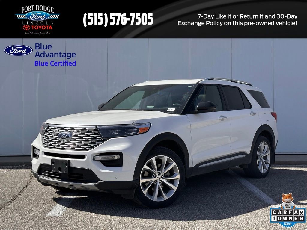 Certified 2023 Ford Explorer Platinum w/ Technology Package image 1