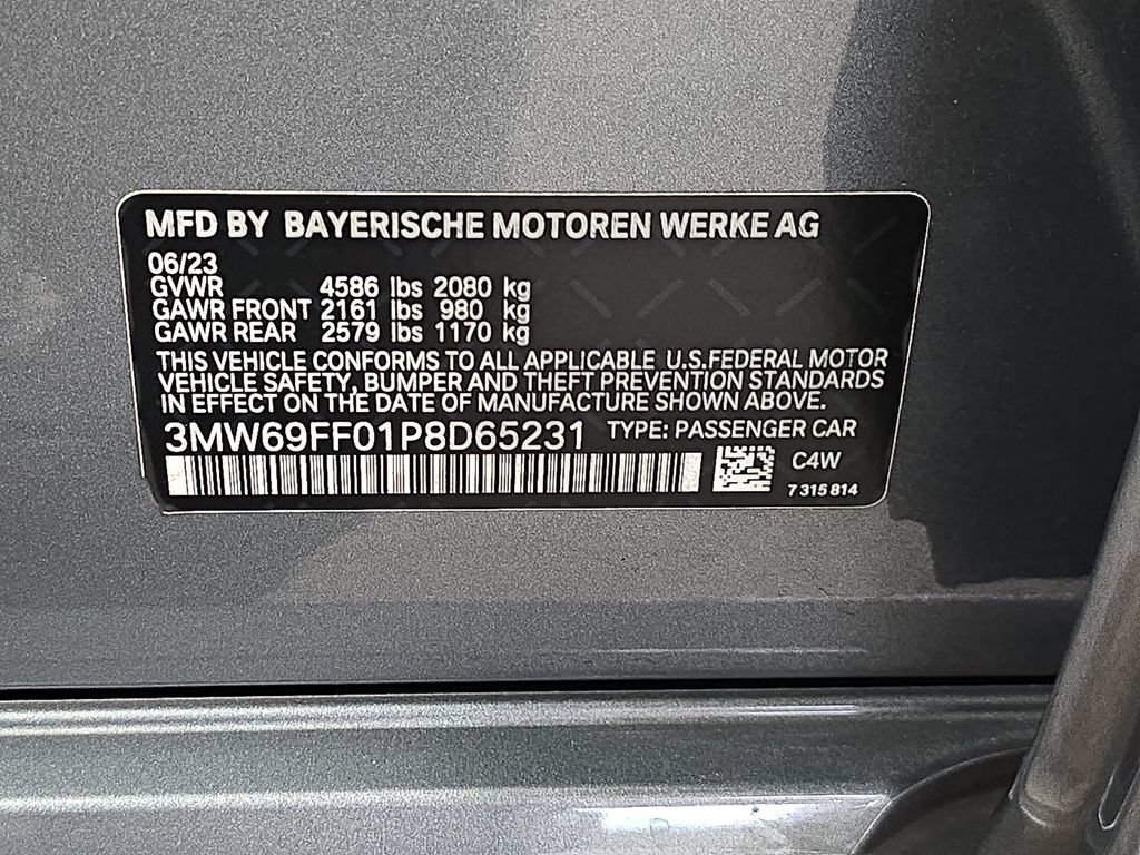 Certified 2023 BMW 330i Sedan w/ Driving Assistance Package RWD image 30