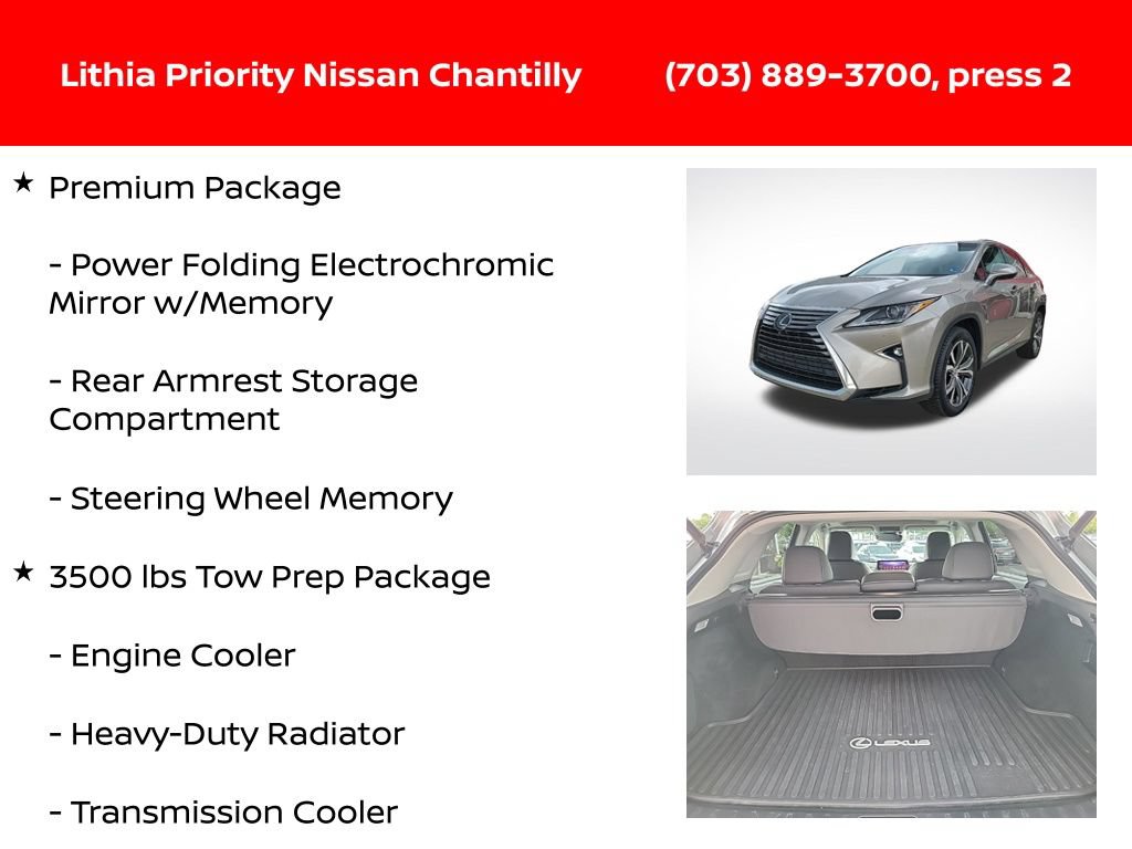 Used 2019 Lexus RX 350 AWD w/ Navigation Package image 18