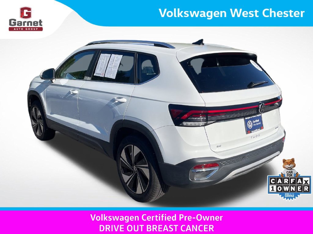 Certified 2025 Volkswagen Taos SE AWD/4WD image 3