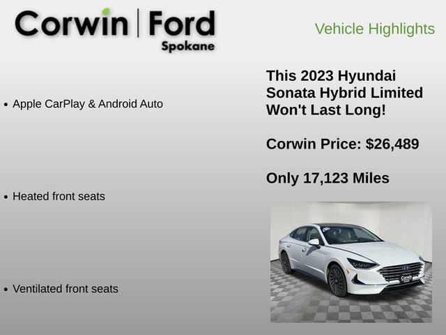 Used 2023 Hyundai Sonata Limited FWD image 12