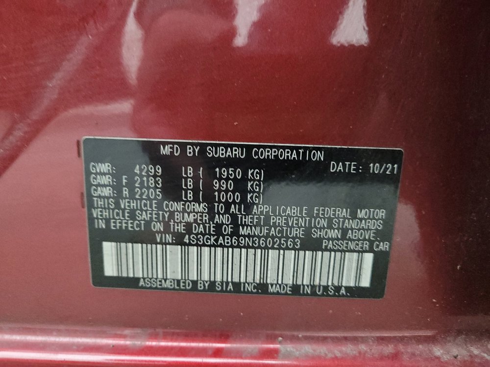 Used 2022 Subaru Impreza 2.0i image 33