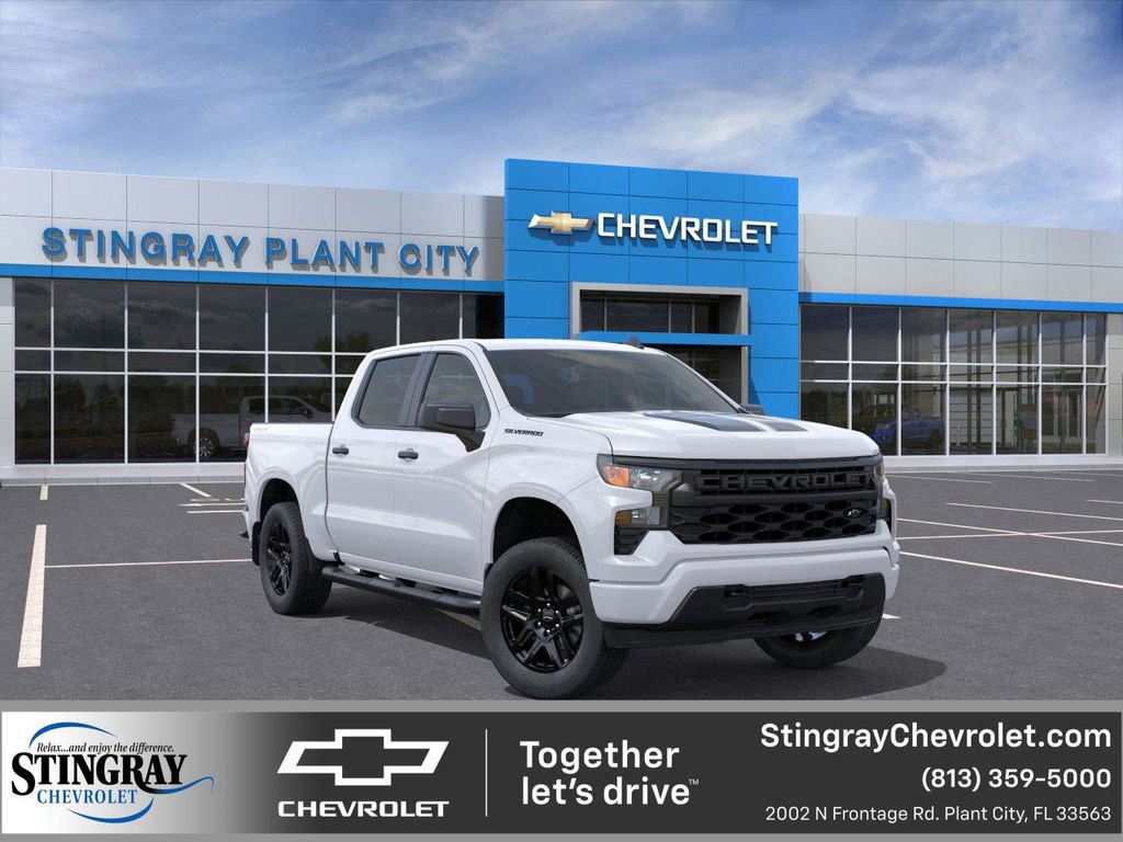 New 2025 Chevrolet Silverado 1500 Custom w/ Rally Edition