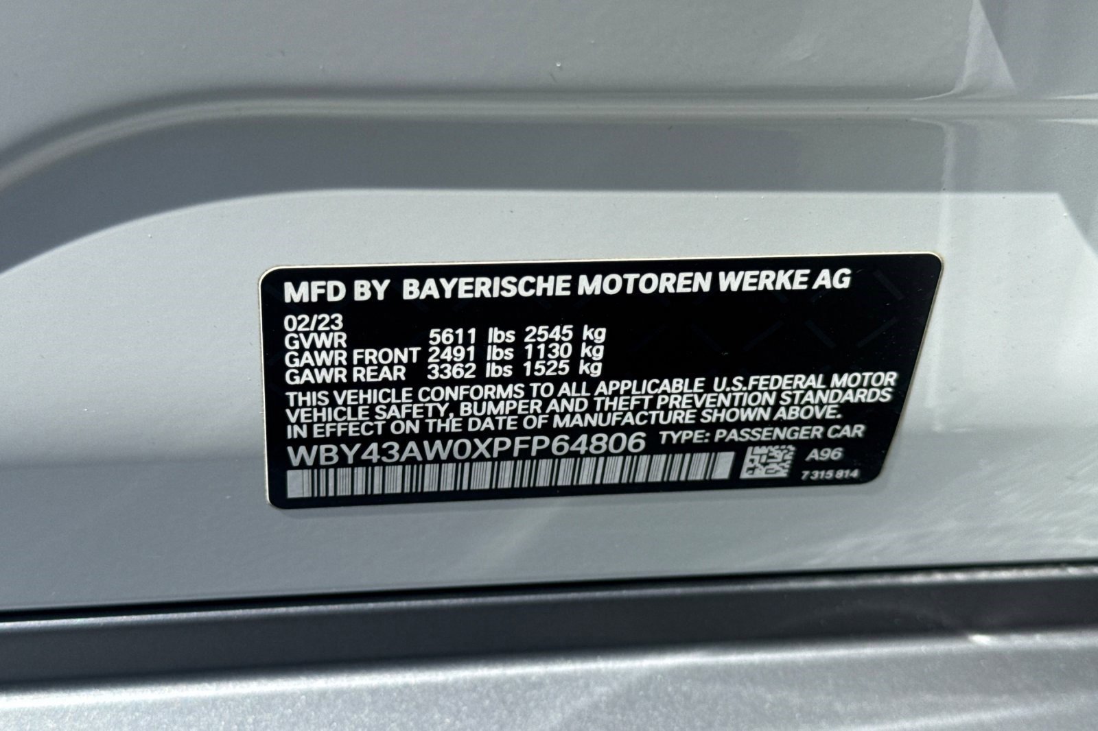 Certified 2023 BMW i4 eDrive35 w/ Premium Package RWD image 20
