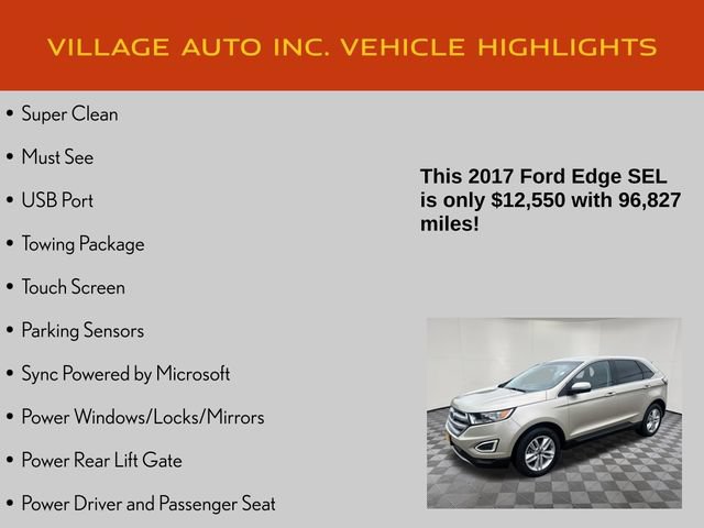 Used 2017 Ford Edge SEL w/ Utility Package FWD image 7