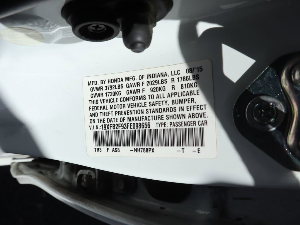 Used 2015 Honda Civic EX-L image 20
