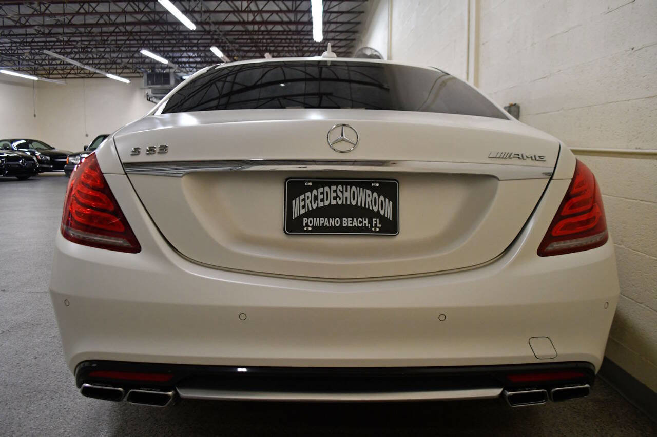 Used 2015 Mercedes-Benz S 63 AMG 4MATIC Sedan image 6